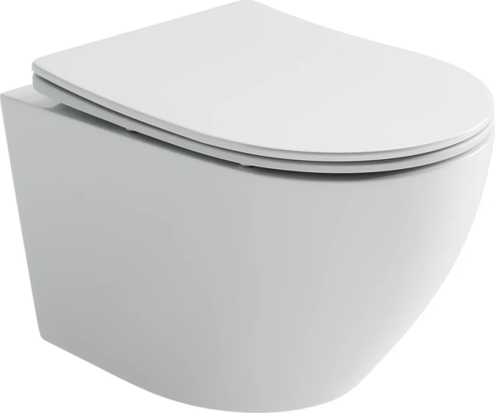 Унитаз подвесной Ceramicanova Uno Rimless CN11001 белый