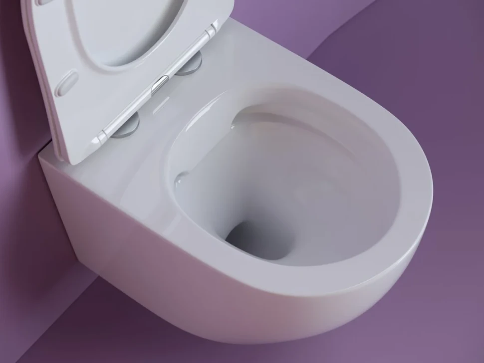 Унитаз подвесной Ceramicanova Uno Rimless CN11001 белый