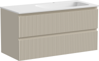 Мебель для ванной комнаты Sancos Snob R 100 см, R, beige soft