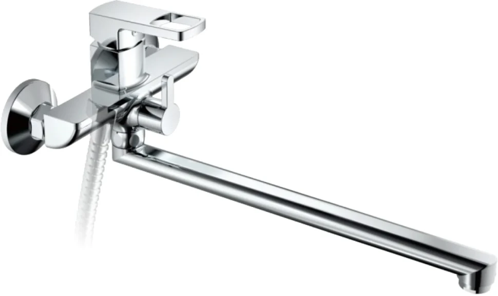 Смеситель с длинным изливом для ванны Haiba HB22176