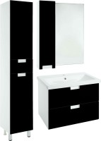Зеркало Bellezza Пегас L 70 черное