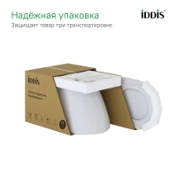 Унитаз подвесной IDDIS, безободковый, с тонким быстросъемным сиденьем, микролифт, белый, Stone, STORNSEi25 Унитаз подвесной IDDIS, безободковый, с тонким быстросъемным сиденьем, микролифт, белый, Stone, STORNSEi25