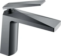 Смеситель для раковины Boheme Venturo 371-SGM shine gun metal Смеситель для раковины Boheme Venturo 371-SGM shine gun metal