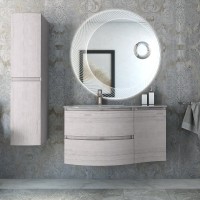 Мебель для ванной комнаты Cezares Vague 104 L rovere sbiancato