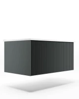 Тумба с раковиной La Fenice Terra 80 серая