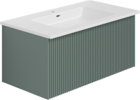Тумба с раковиной La Fenice Terra 80 серая