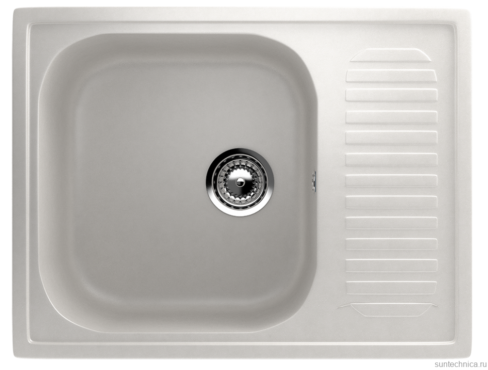 Мойка кухонная Ulgran U-202 -341 ультра-белая