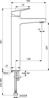 Смеситель для раковины Ideal Standard Ceraplan BD236AA хром