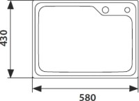 Мойка кухонная Kaiser KSM-5843