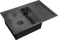 Мойка кухонная Steel Hammer SH 7851-L GRAFIT графит Мойка кухонная Steel Hammer SH 7851-L GRAFIT графит