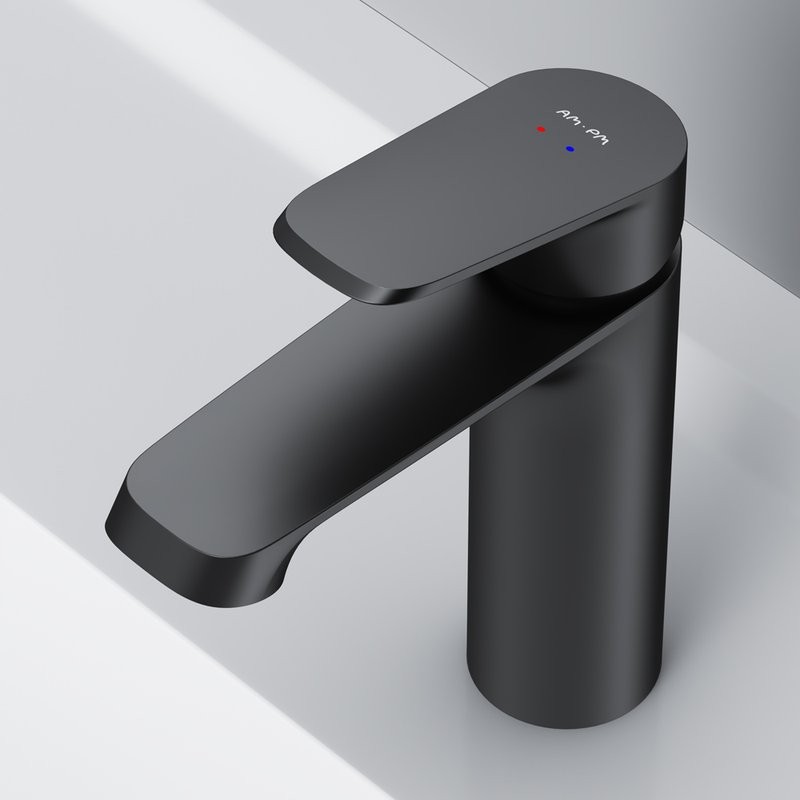 Смеситель для раковины AM.PM Func F8F02122 черный матовый