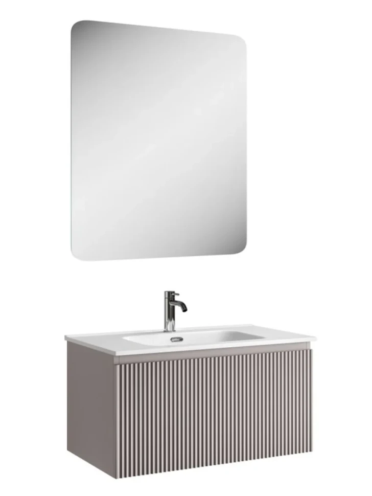 Тумба с раковиной Sancos Snob R 1.0 80 doha soft