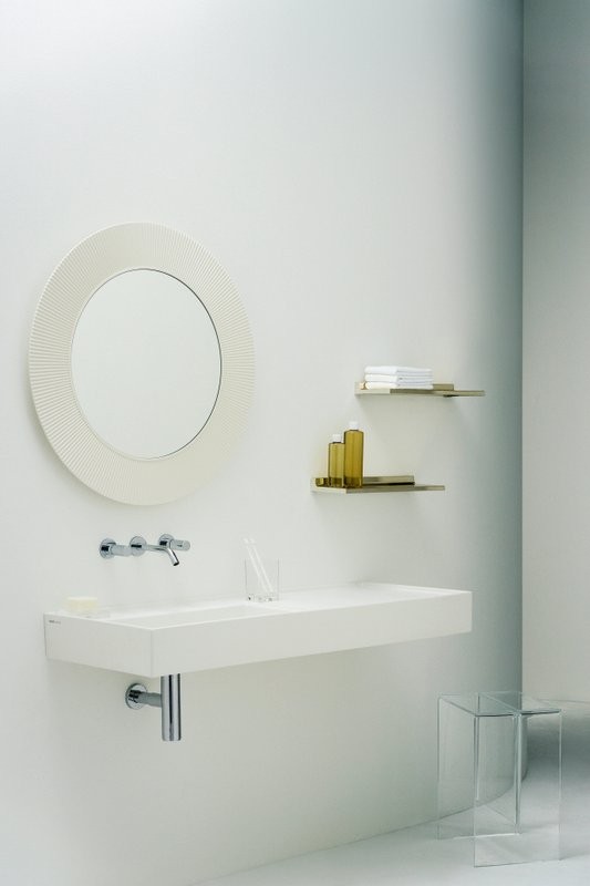 Зеркало круглое Laufen Kartell by Laufen 80 белое