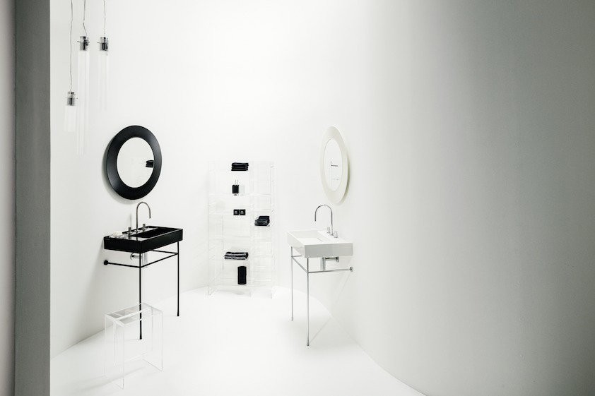 Зеркало круглое Laufen Kartell by Laufen 80 белое