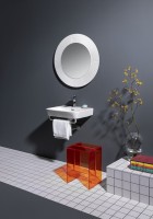 Зеркало круглое Laufen Kartell by Laufen 80 белое