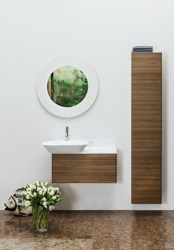 Зеркало круглое Laufen Kartell by Laufen 80 белое