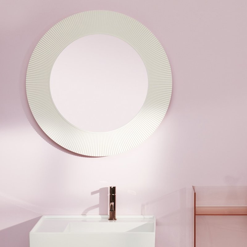 Зеркало круглое Laufen Kartell by Laufen 80 белое