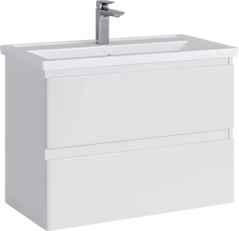 Тумба с раковиной SanStar Riana 80 подвесная