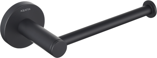 Держатель туалетной бумаги AQUATEK Европа AQ4108MB матовый черный