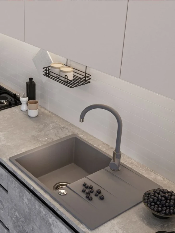 Мойка кухонная Emar Quartz EMQ-1700.Q Алмаз