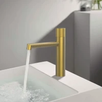 Смеситель для раковины Vincea Desire VBF-1D3BG брашированное золото Смеситель для раковины Vincea Desire VBF-1D3BG брашированное золото