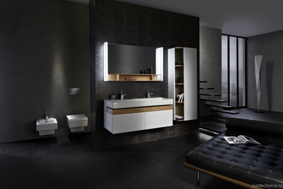 Шкаф пенал для ванной Jacob Delafon Terrace EB1179D R, белый лак