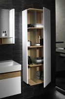 Шкаф пенал для ванной Jacob Delafon Terrace EB1179D R, белый лак