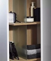 Шкаф пенал для ванной Jacob Delafon Terrace EB1179D R, белый лак