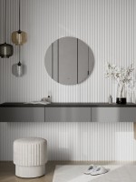 Зеркало круглое CONTINENT Led Ajour 65 см, сенсорное, с теплой подсветкой