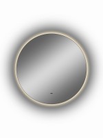 Зеркало круглое CONTINENT Led Ajour 65 см, сенсорное, с теплой подсветкой
