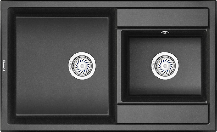 Мойка кухонная Granula 8201, черный