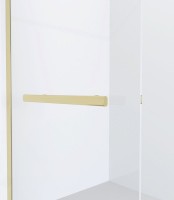 Душевая перегородка Niagara Nova NG-641-11 GOLD 110x195 профиль золото, стекло прозрачное