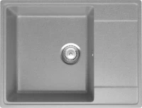 Мойка кухонная Domaci Палермо PR-650-003 серая Мойка кухонная Domaci Палермо PR-650-003 серая