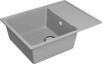 Мойка кухонная Domaci Палермо PR-650-003 серая Мойка кухонная Domaci Палермо PR-650-003 серая