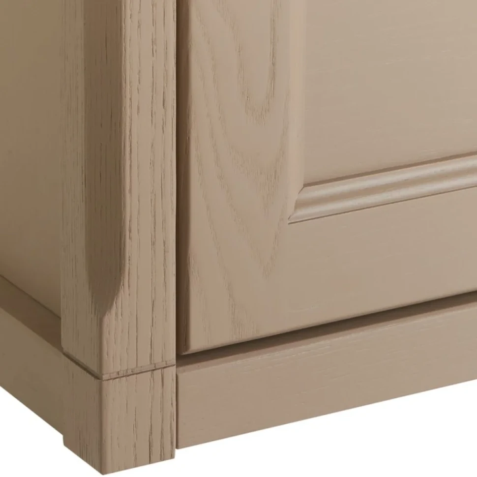 Тумба с раковиной ASB-Woodline Толедо 85 капучино