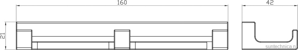 Крючок Wonzon & Woghand WW-9135-LG глянцевое золото