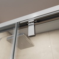 Душевой уголок BelBagno Soft Close-1 AH-1-120/100-C-Cr профиль хром