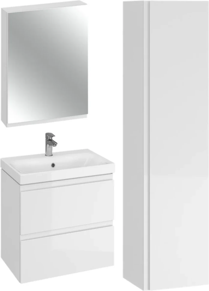 Мебель для ванной комнаты Cersanit Moduo slim 60 белая