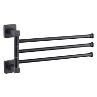 Держатель для полотенец Fashun A26-7 A2613-7 матовый черный Держатель для полотенец Fashun A26-7 A2613-7 матовый черный
