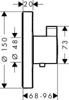 Душевой комплект Hansgrohe Pulsify Pulsify 24150000 + 24100000 + 28331000 + 28276000 + 26453000 + 15741000 + 15745000