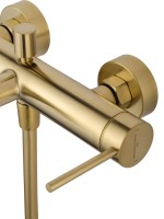 Смеситель для ванны с душем Wonzon & Woghand Stick WW-88639017-BG брашированное золото