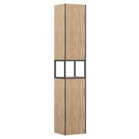 Шкаф-пенал для ванной Corozo Форест VN 35 подвесной, сонома