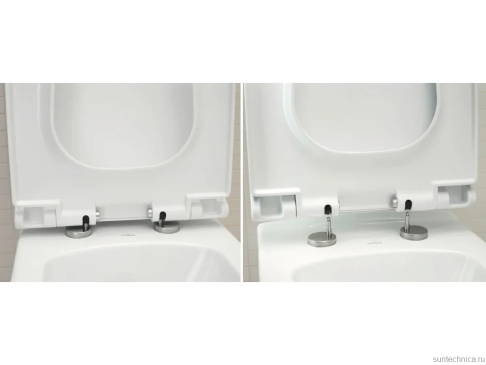 Комплект Унитаз подвесной Cersanit City Clean On DPL EO slim + Инсталляция TECE Now 9400412 4 в 1 с кнопкой смыва