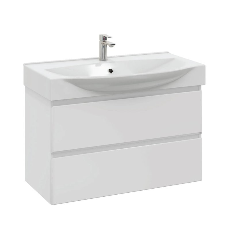 Тумба с раковиной SanStar Arista 85 подвесная