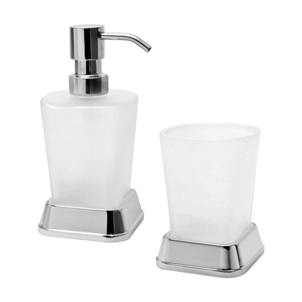 Набор Стакан Wasserkraft Amper K-5428 + Дозатор K-5499