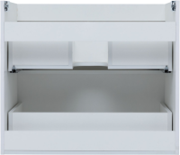 Тумба с раковиной Aquanet Арт 75 подвесная, белая матовая