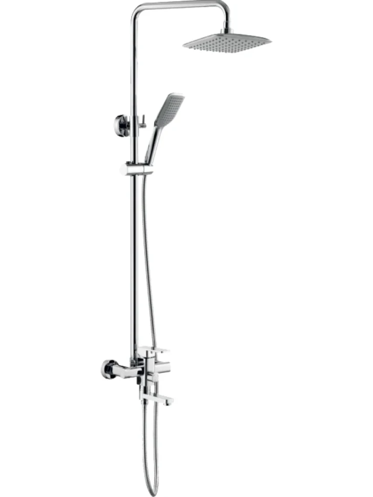 Душевая стойка Haiba HB2402 хром