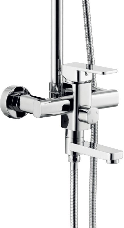 Душевая стойка Haiba HB2402 хром