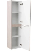 Шкаф пенал для ванной BelBagno Fly -Marino R rovere grigio