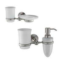 Набор Стакан Wasserkraft Ammer K-7026 + Дозатор K-7089